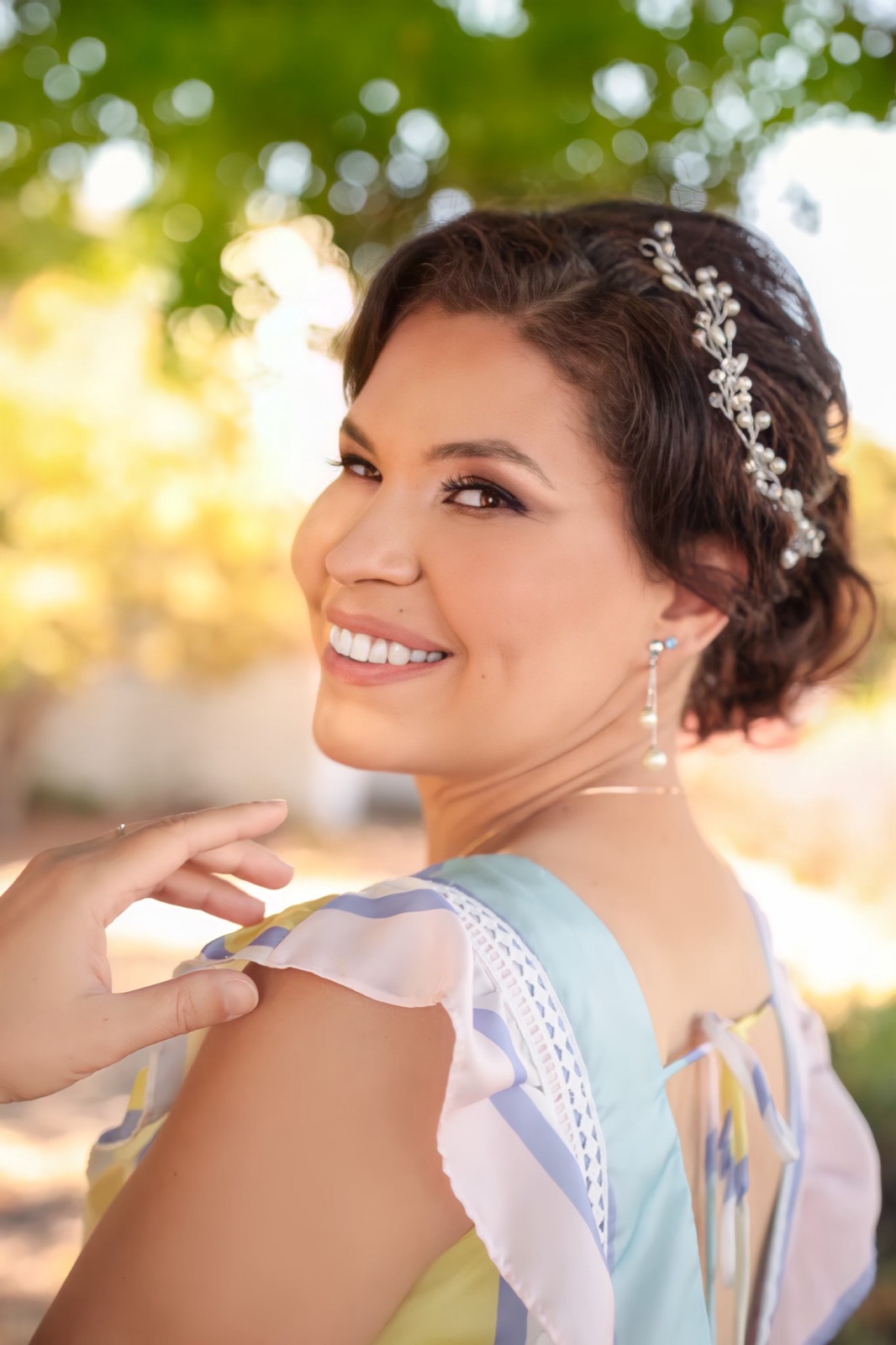 Leticia smiling
